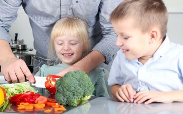 الانتقال نحو الطعام الصحي للأطفال